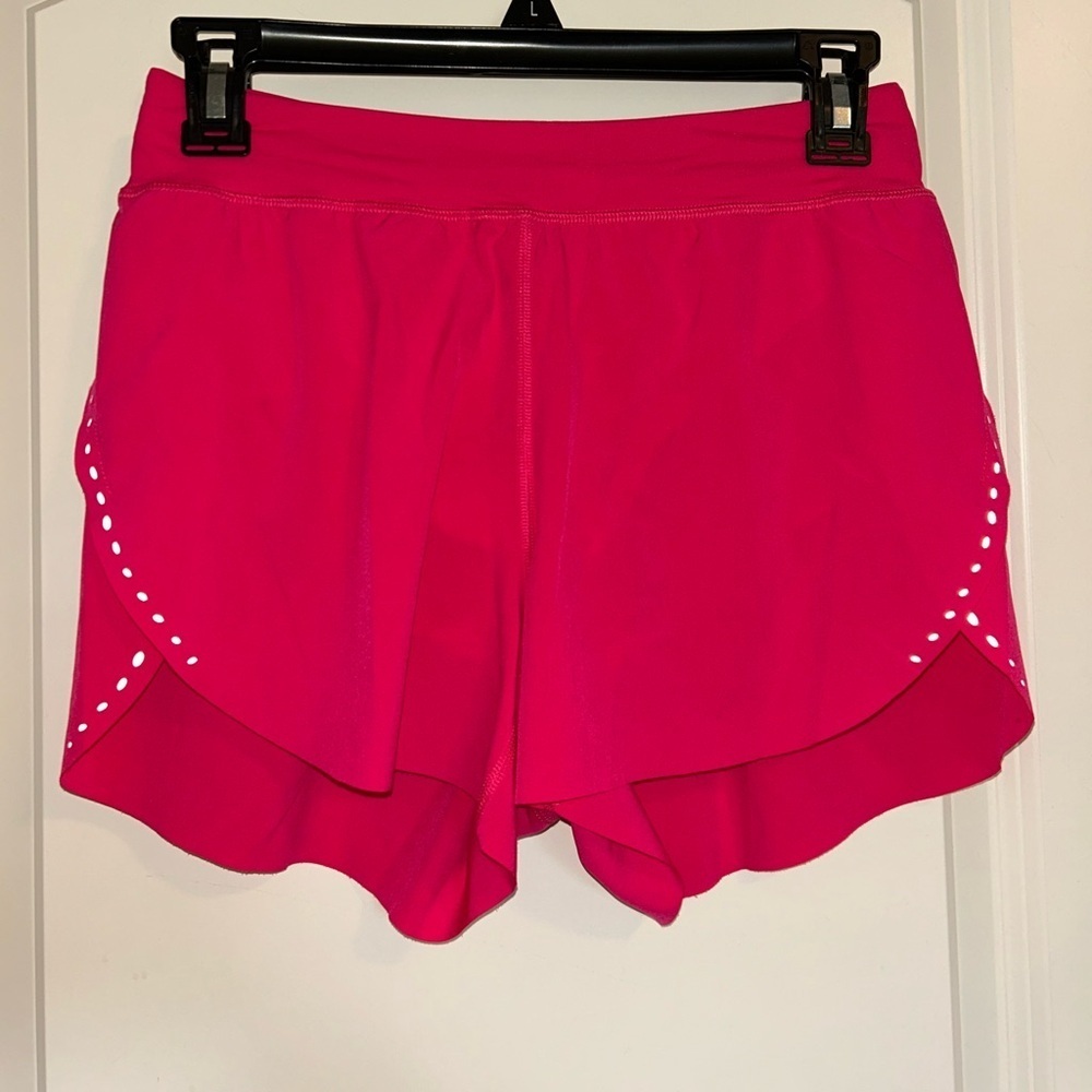 Heynuts Stride Women's Pink Athletic running Shorts